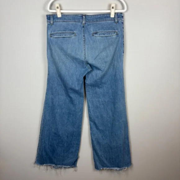 Nili Lotan Soft Cargo Wide Leg Jean - Size 30 - Picture 7 of 10